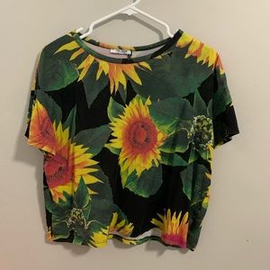 Zara Sunflower Top